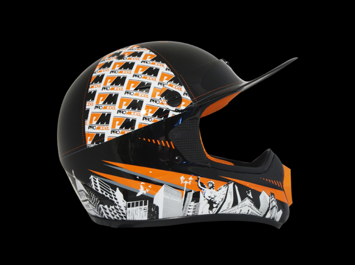 Flat bill online motorcycle helmet