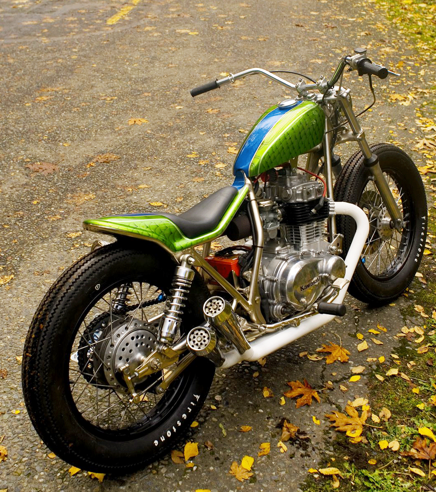 No, the CB450 StreetTracker isn't Finished