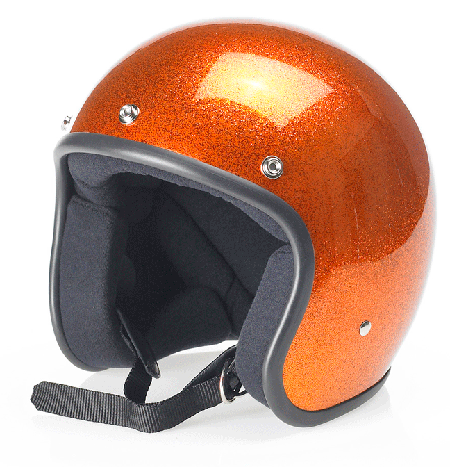 candy burnt orange motorcycle helmet Cover - Full face protection and cutting edge modern design combined with the unbeatable aesthetics of yesteryears MX racing lids 70's Helmets Orange Checkered "Super