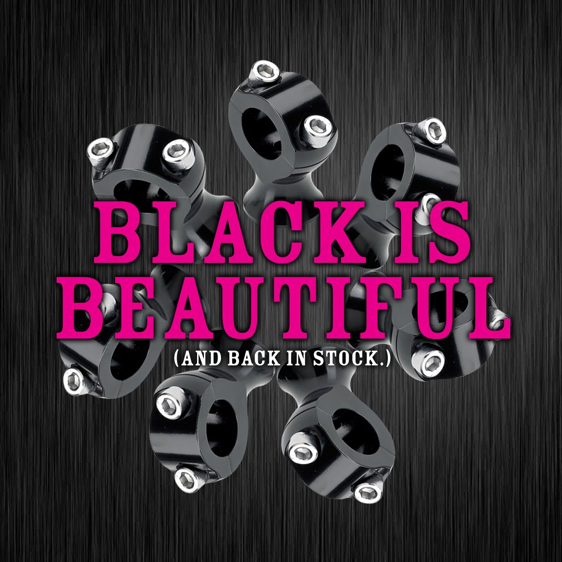 Black Risers are Back in Stock