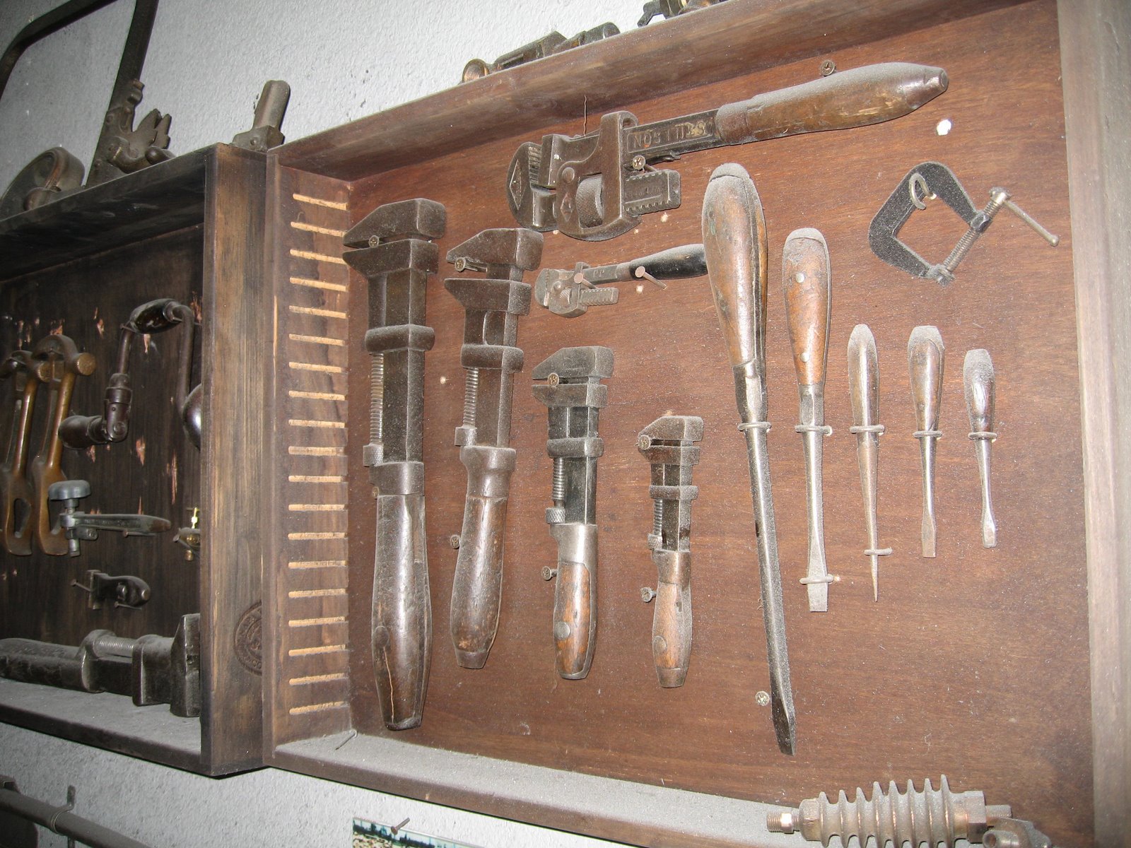 In the Garage at Chabott