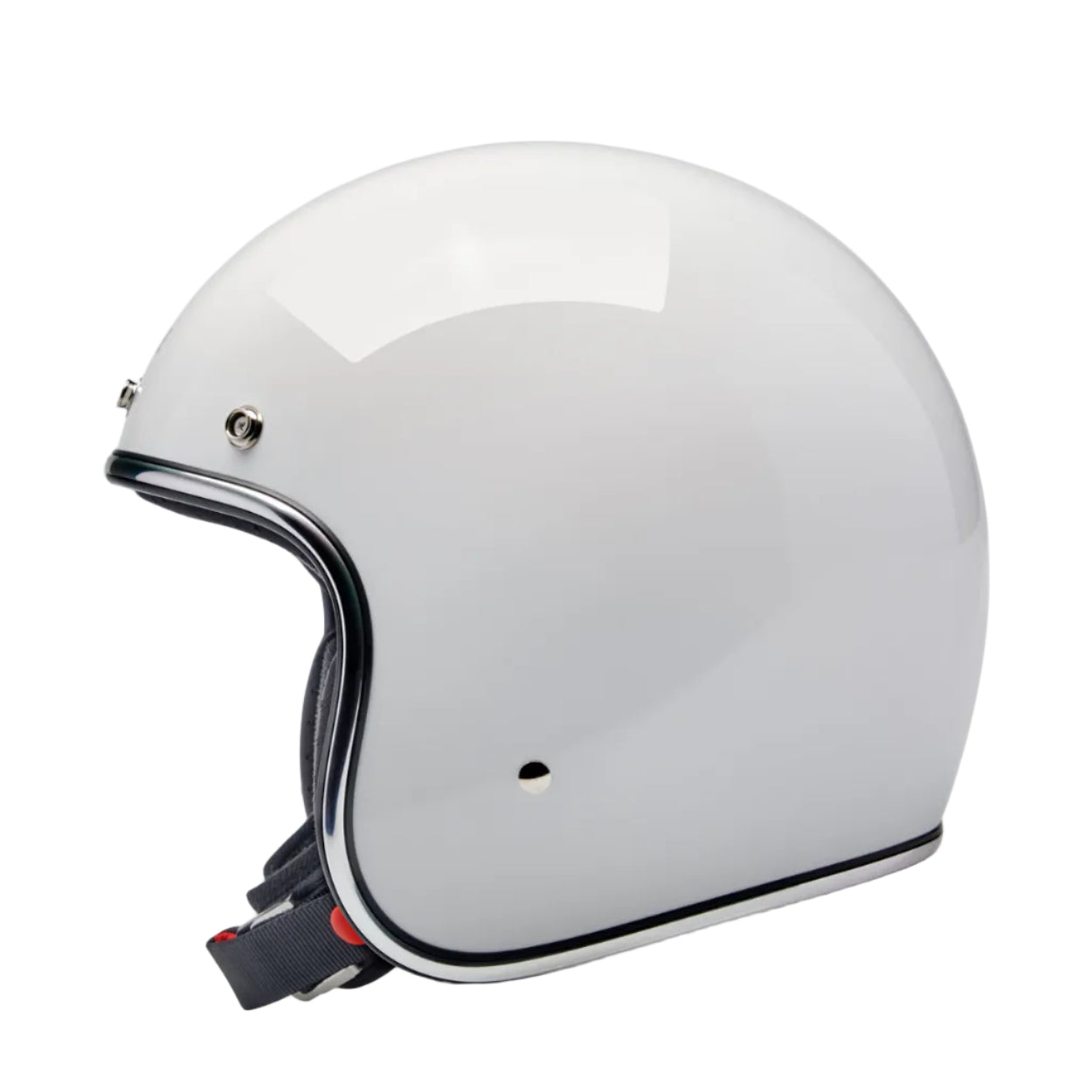 Biltwell Bonanza Helmet - Gloss White Biltwell Bonanza Helmet - Gloss White