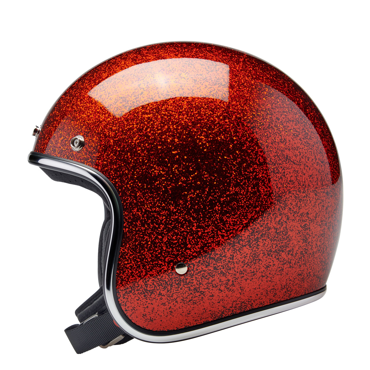 Biltwell Bonanza Helmet DOT Approved - Megaflake Rootbeer Biltwell Bonanza Helmet DOT Approved - Megaflake Rootbeer