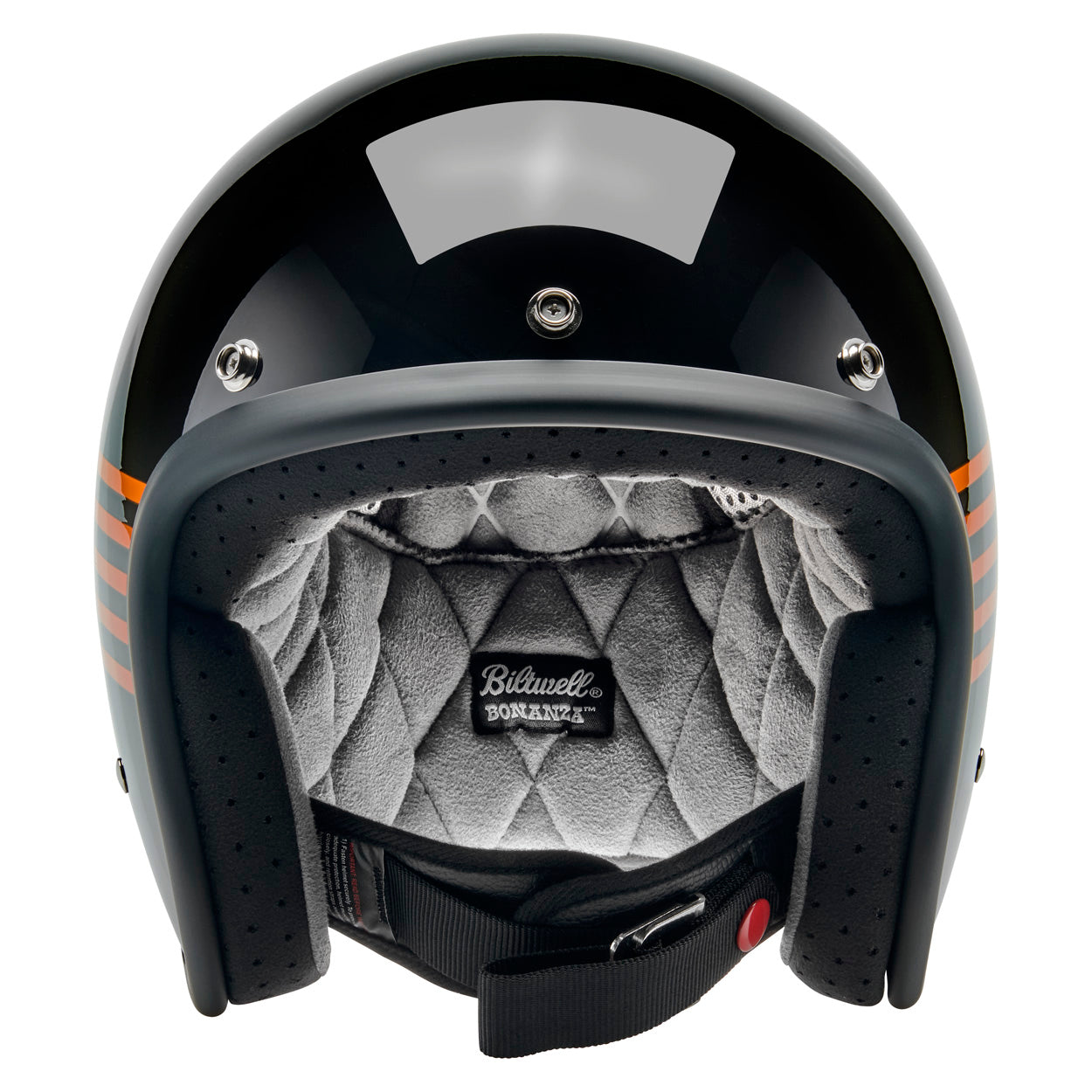 Bonanza Helmet - Lightspeed Gloss Black / Orange / Yellow