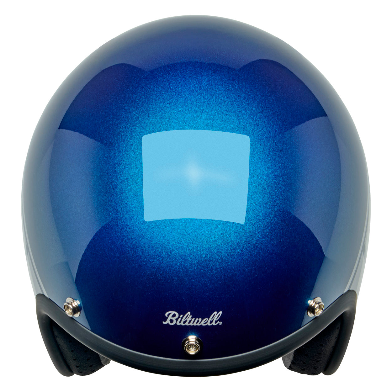 Bonanza Helmet - Holeshot Metallic Blue / Silver