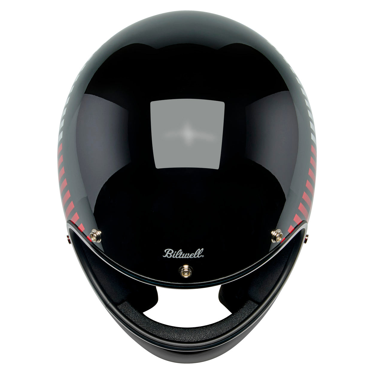 Gringo Helmet - Raceflow Gloss Black / Red / White / Blue
