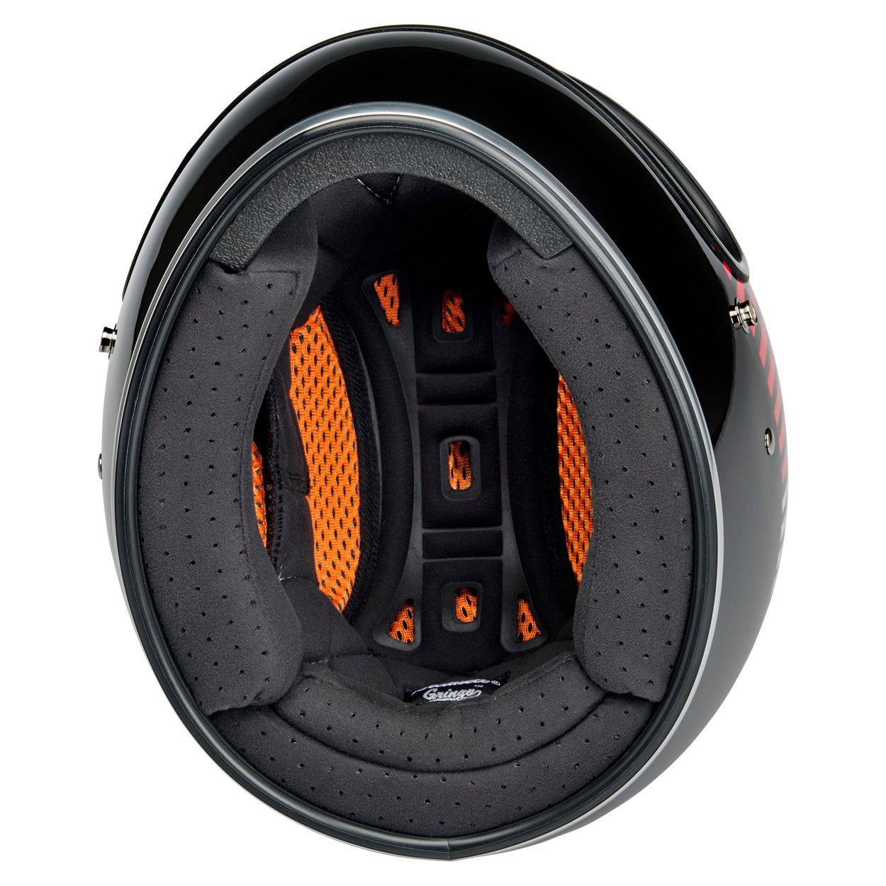 Gringo Helmet - Raceflow Gloss Black / Red / White / Blue