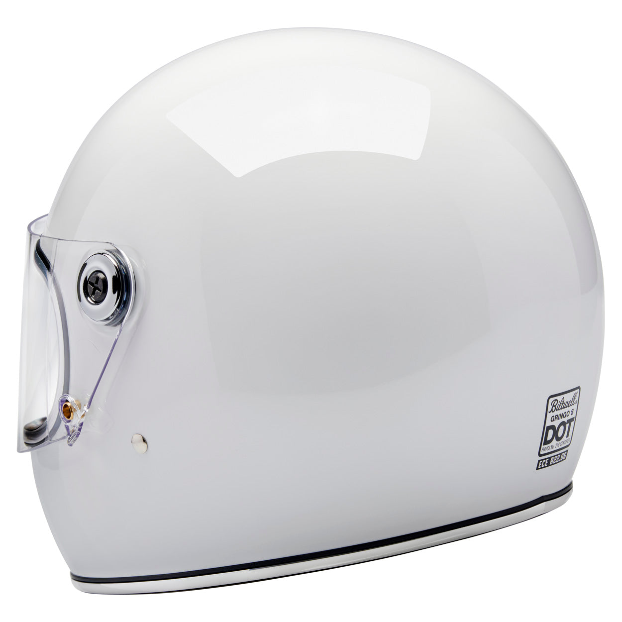 Gringo S ECE R22.06 Helmet - Gloss White