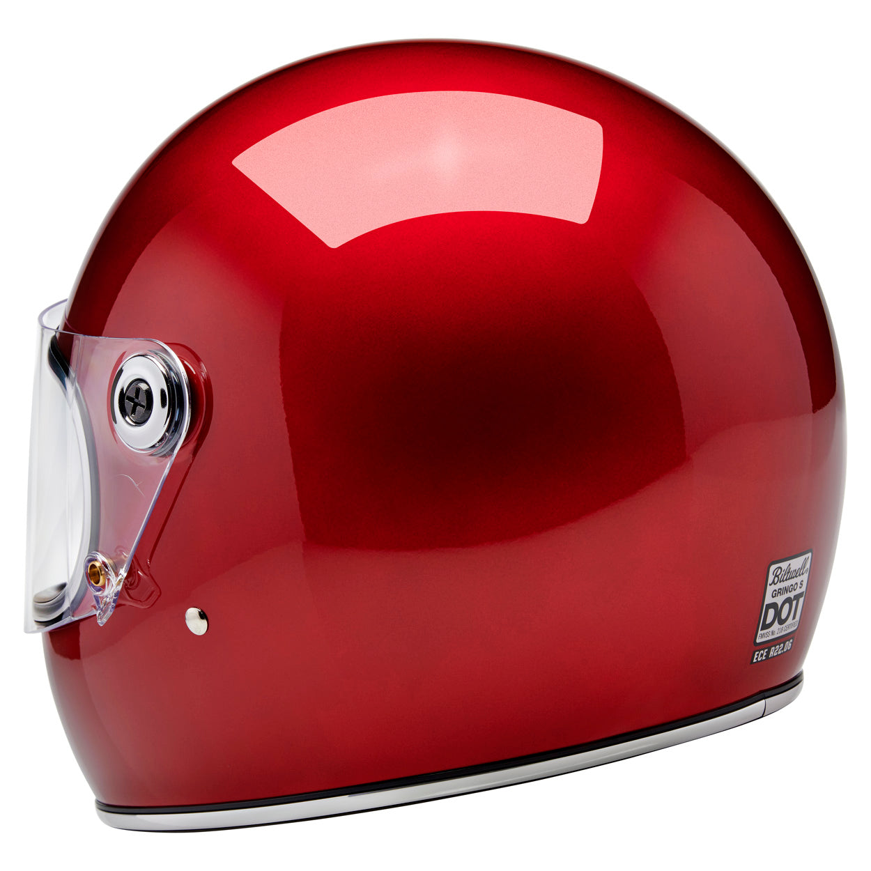 Gringo S ECE R22.06 Helmet - Metallic Cherry Red