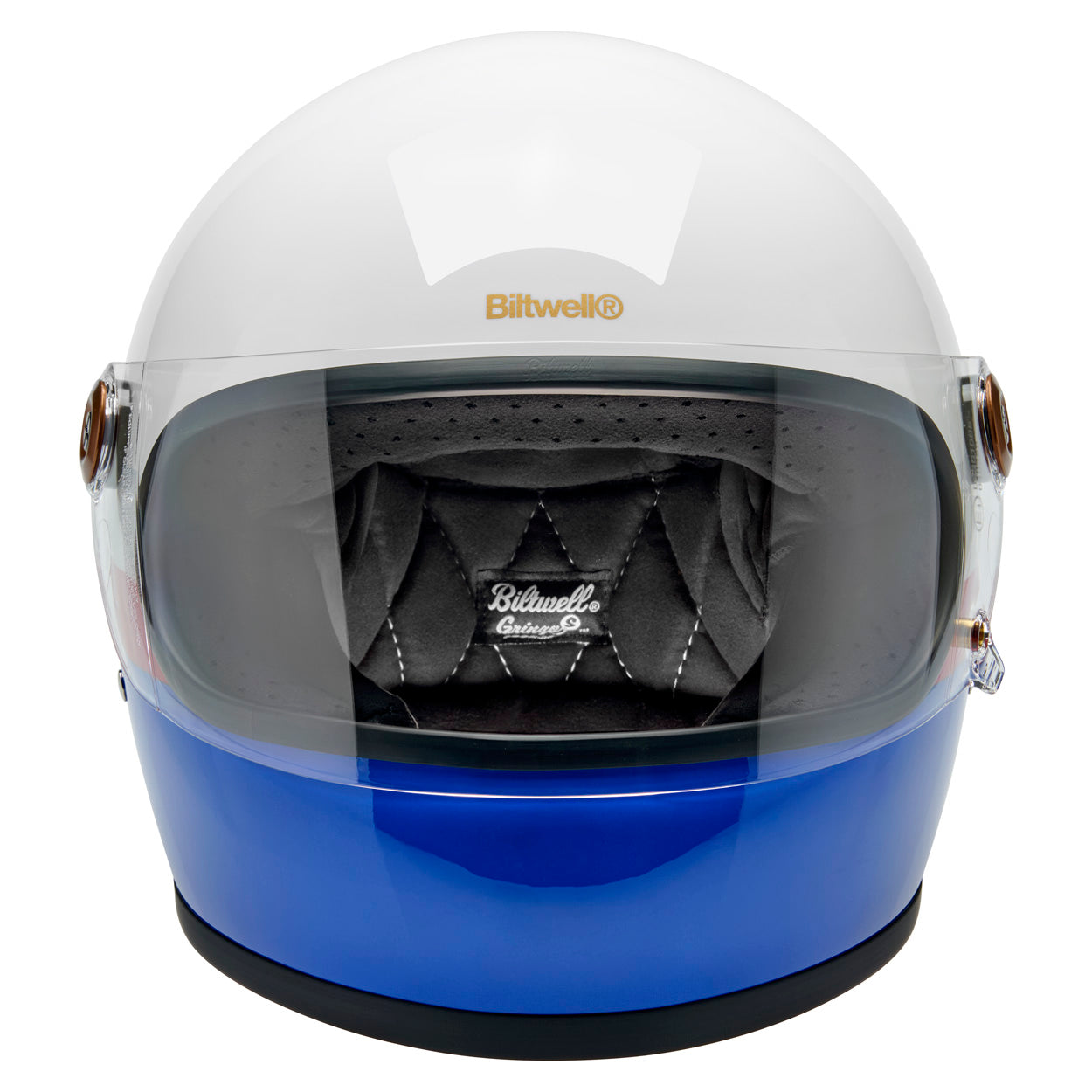 Gringo S Helmet - Apex Gloss White / Red / Blue