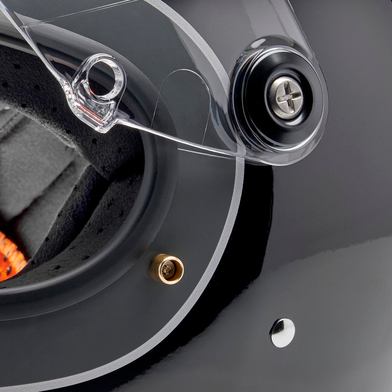 Gringo S Helmet - Gloss Storm Grey / Black Tracker