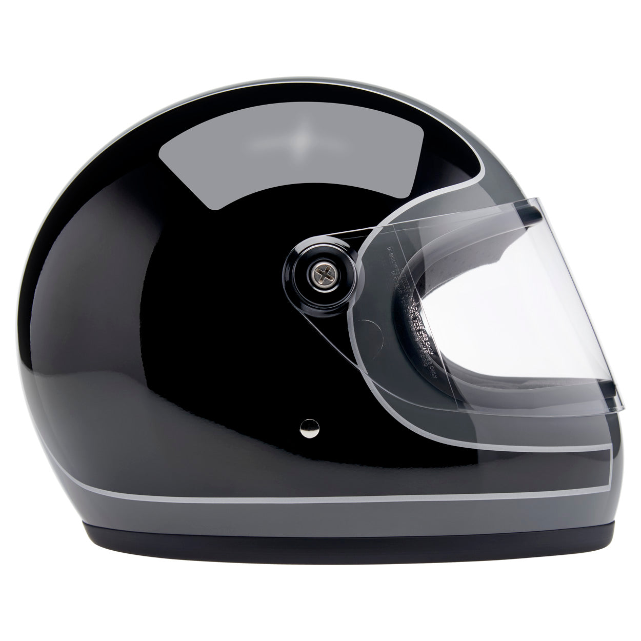 Gringo S Helmet - Gloss Storm Grey / Black Tracker