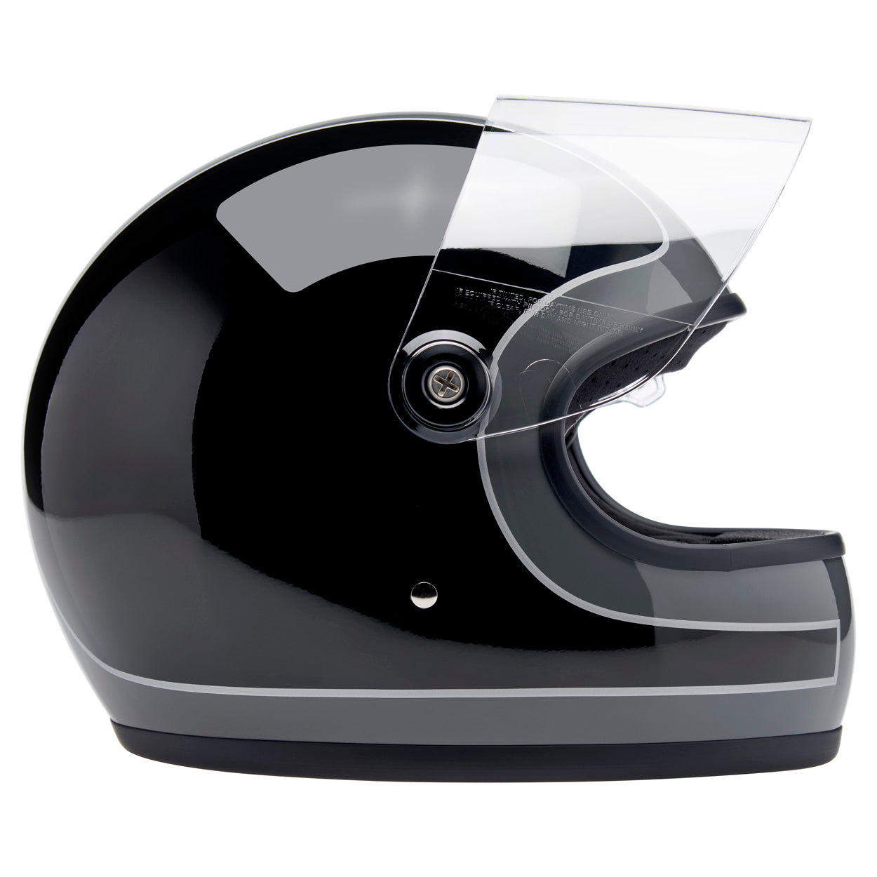 Gringo S Helmet - Gloss Storm Grey / Black Tracker