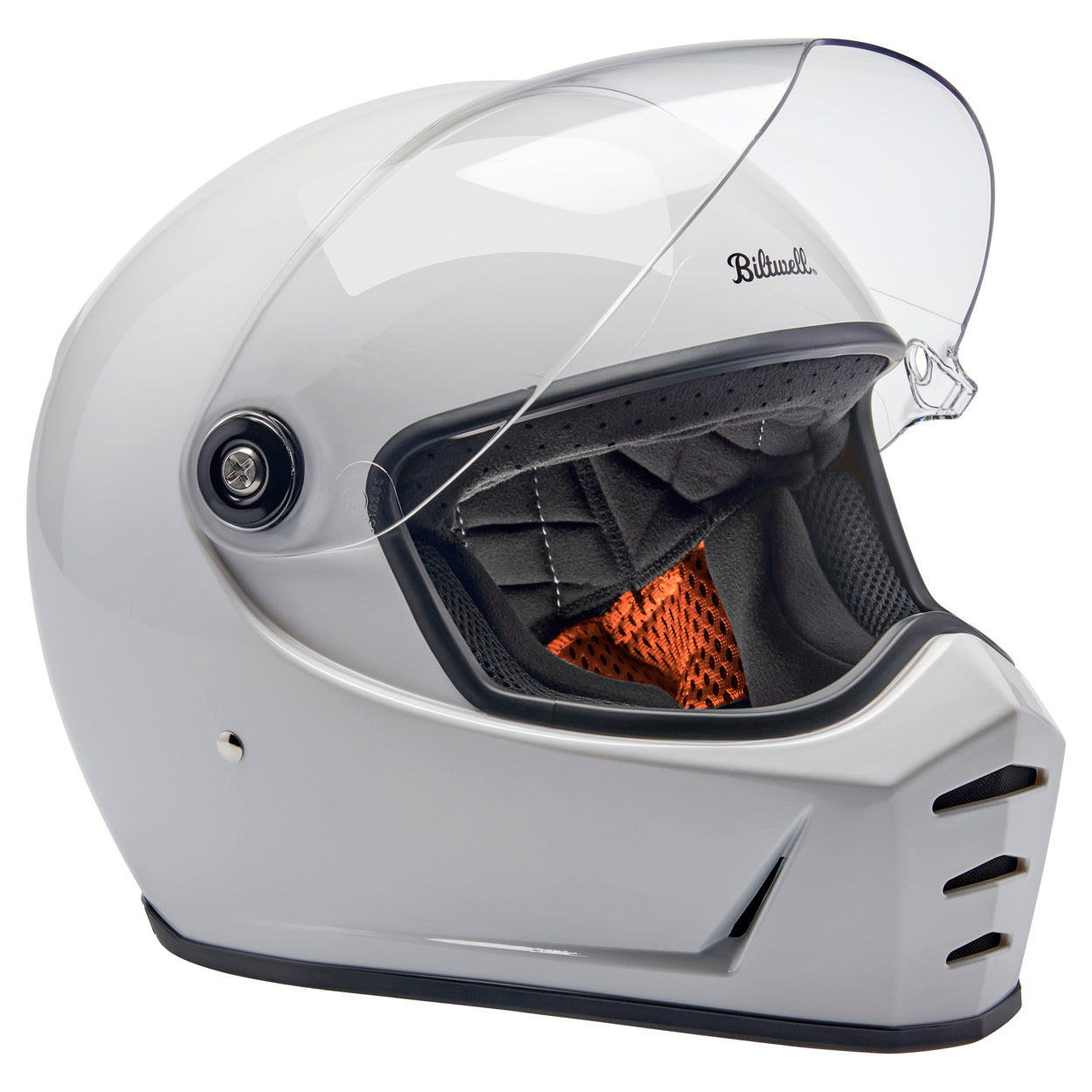 Lane Splitter Helmet - Gloss White