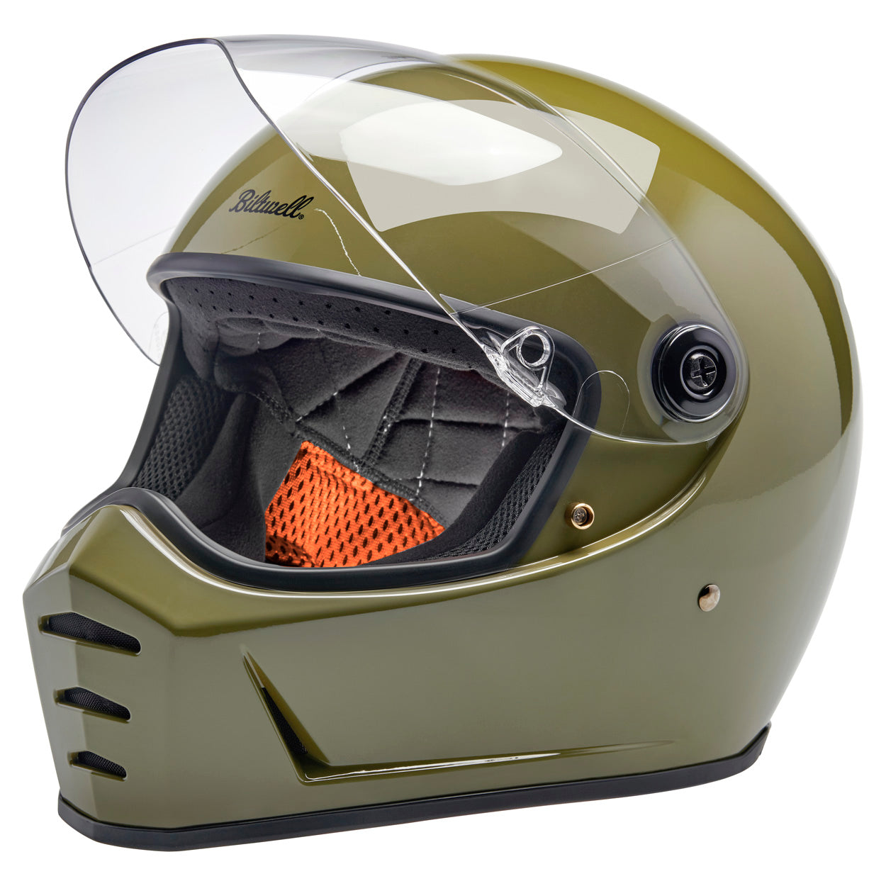Lane Splitter Helmet - Gloss Olive Green