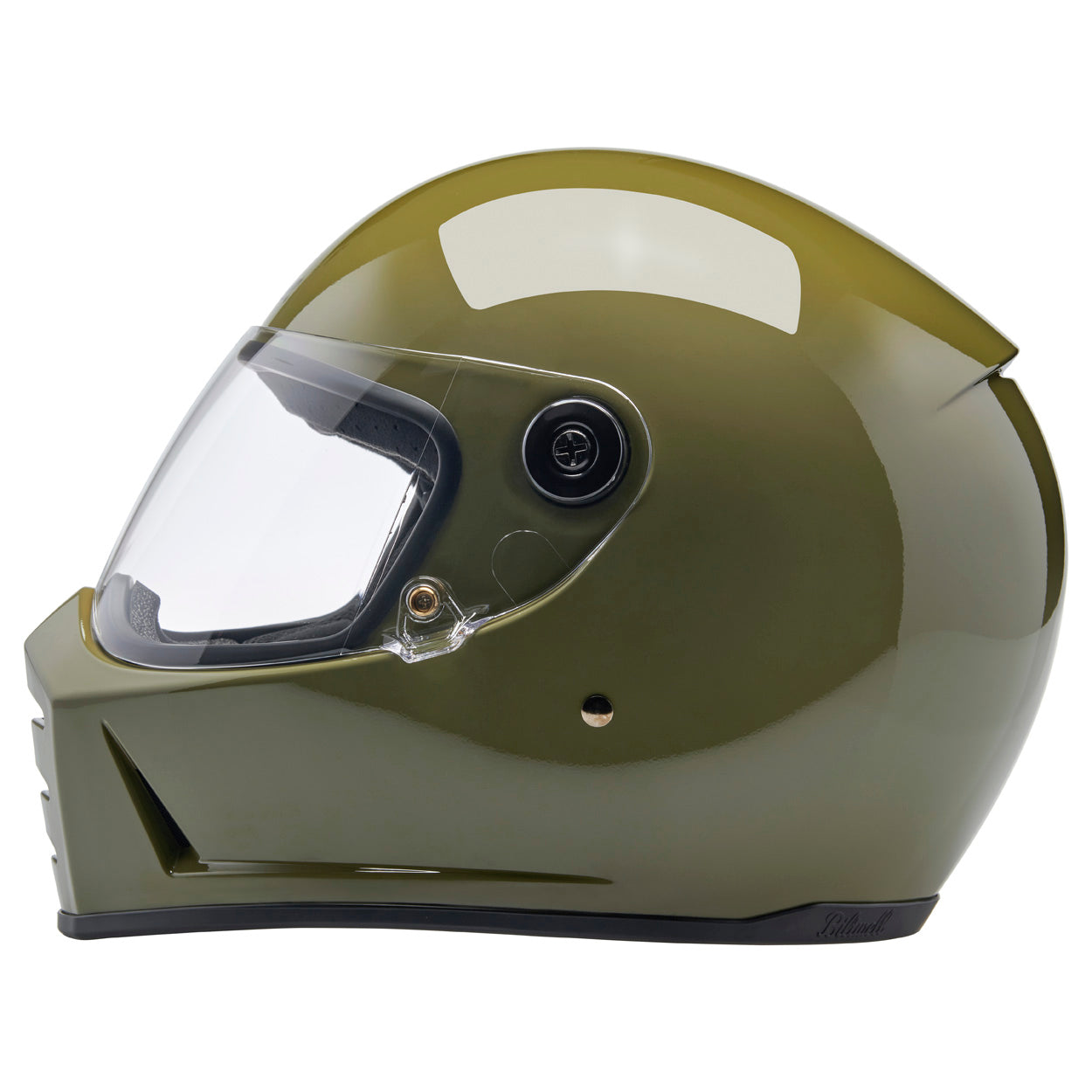 Lane Splitter Helmet - Gloss Olive Green