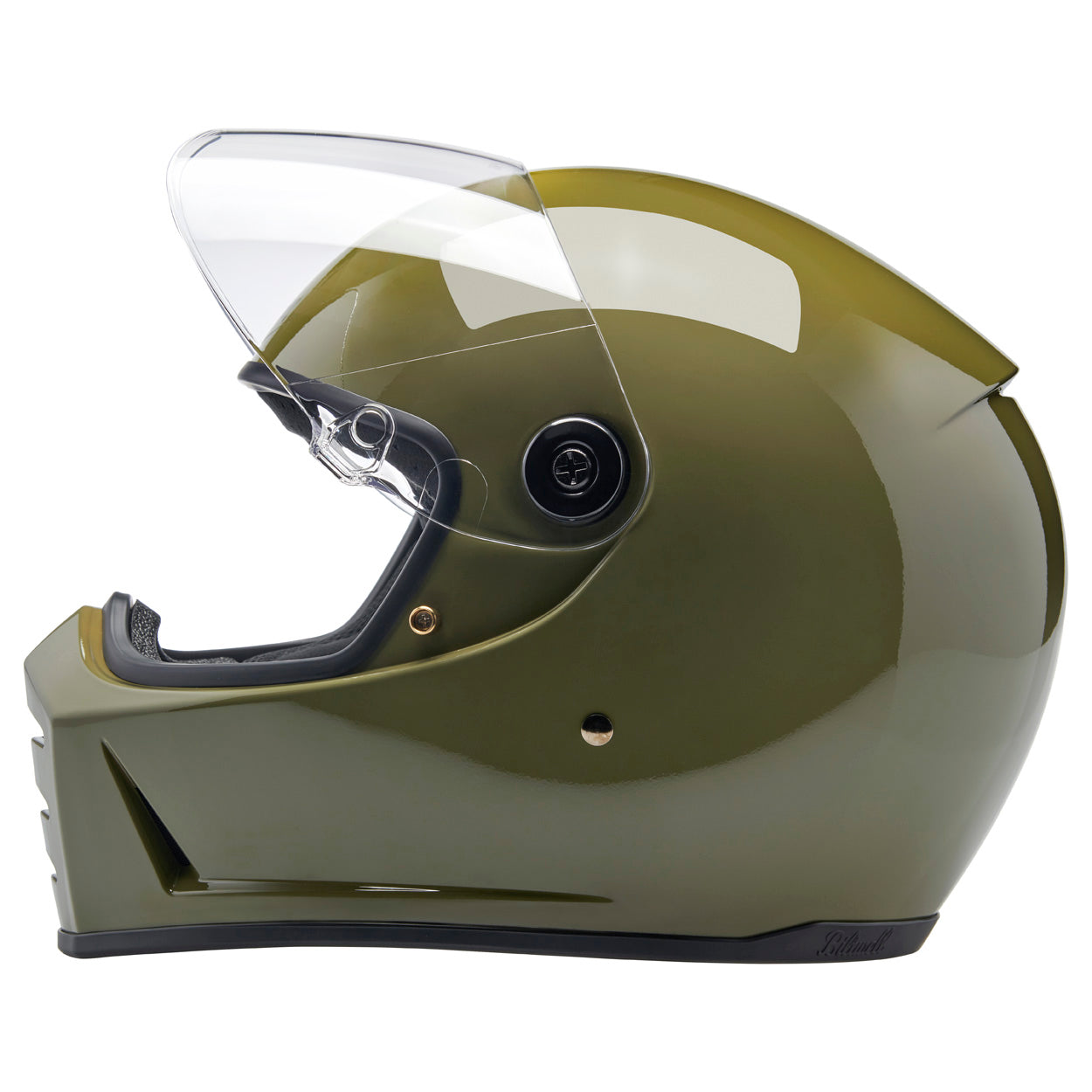 Lane Splitter Helmet - Gloss Olive Green
