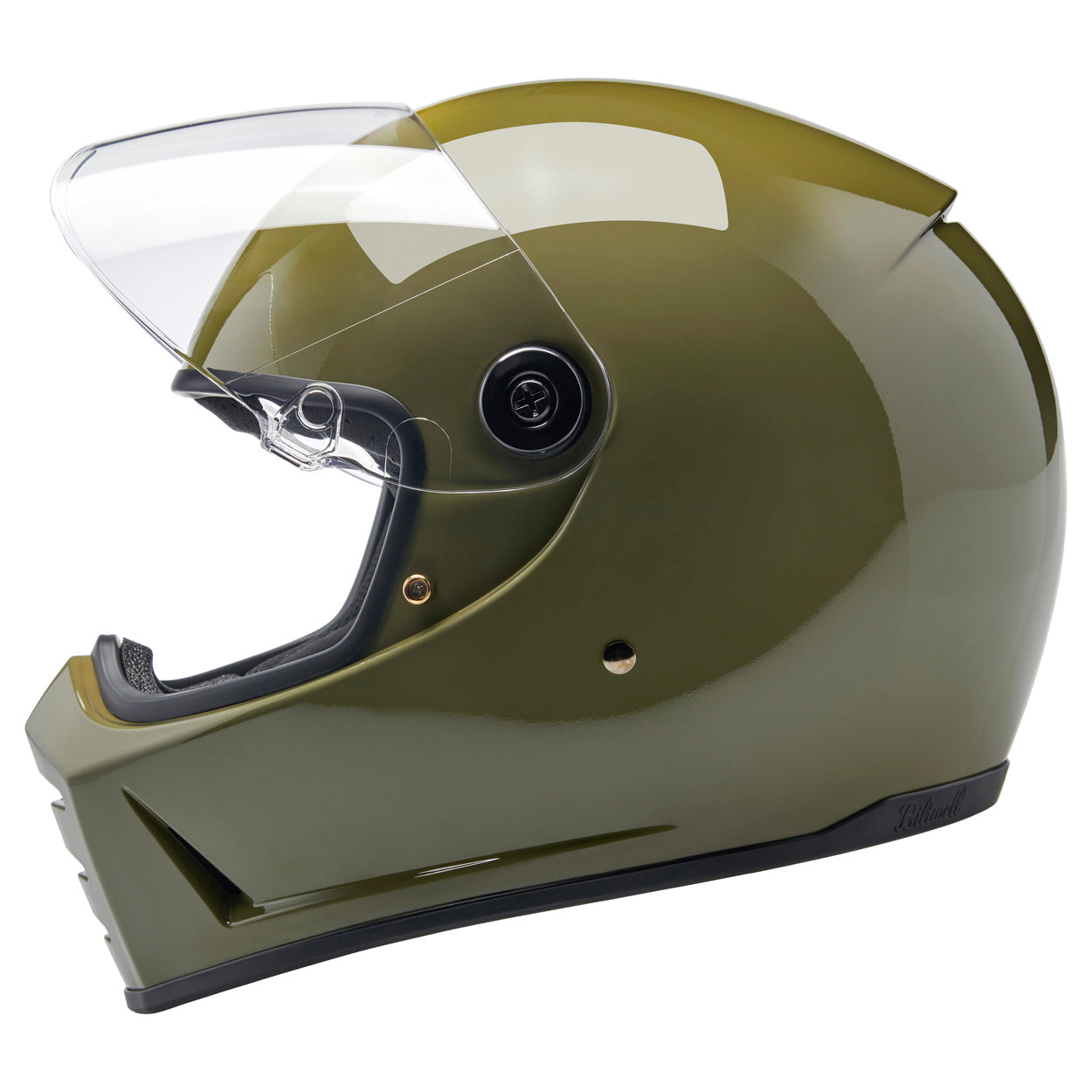 Lane Splitter Helmet - Gloss Olive Green