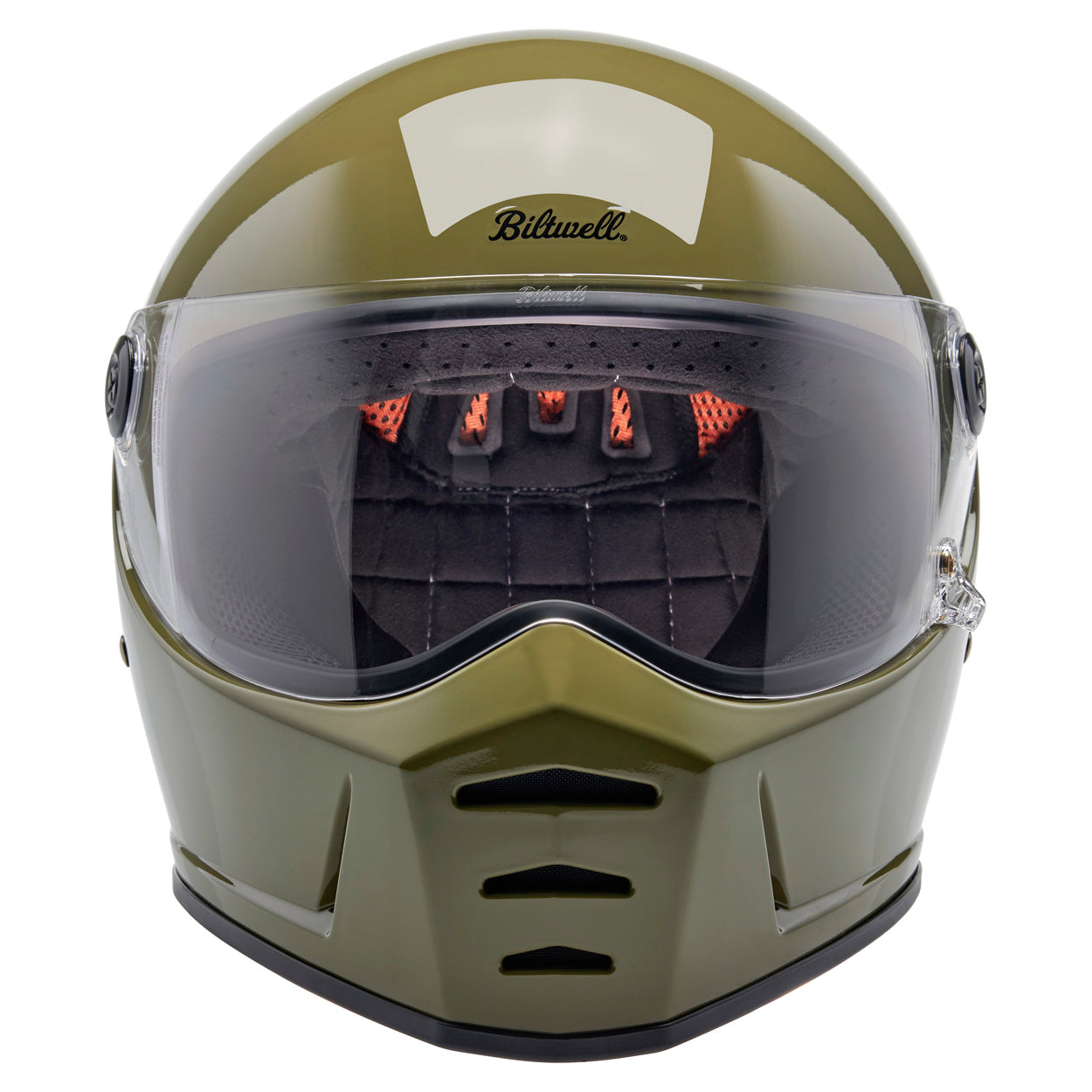 Lane Splitter Helmet - Gloss Olive Green