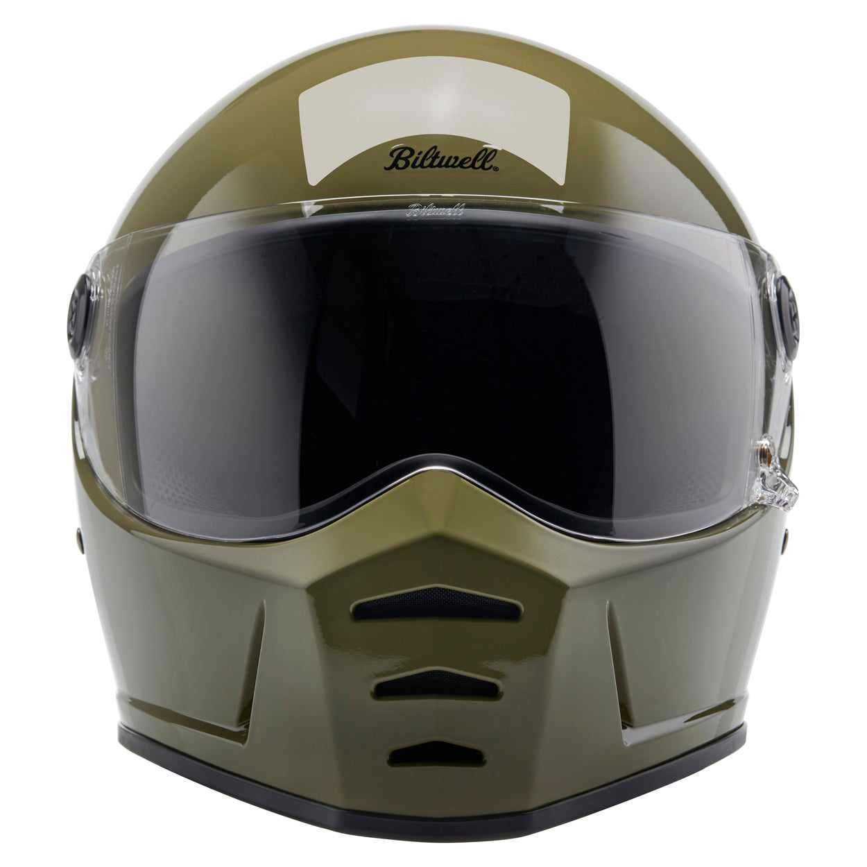 Lane Splitter Helmet - Gloss Olive Green