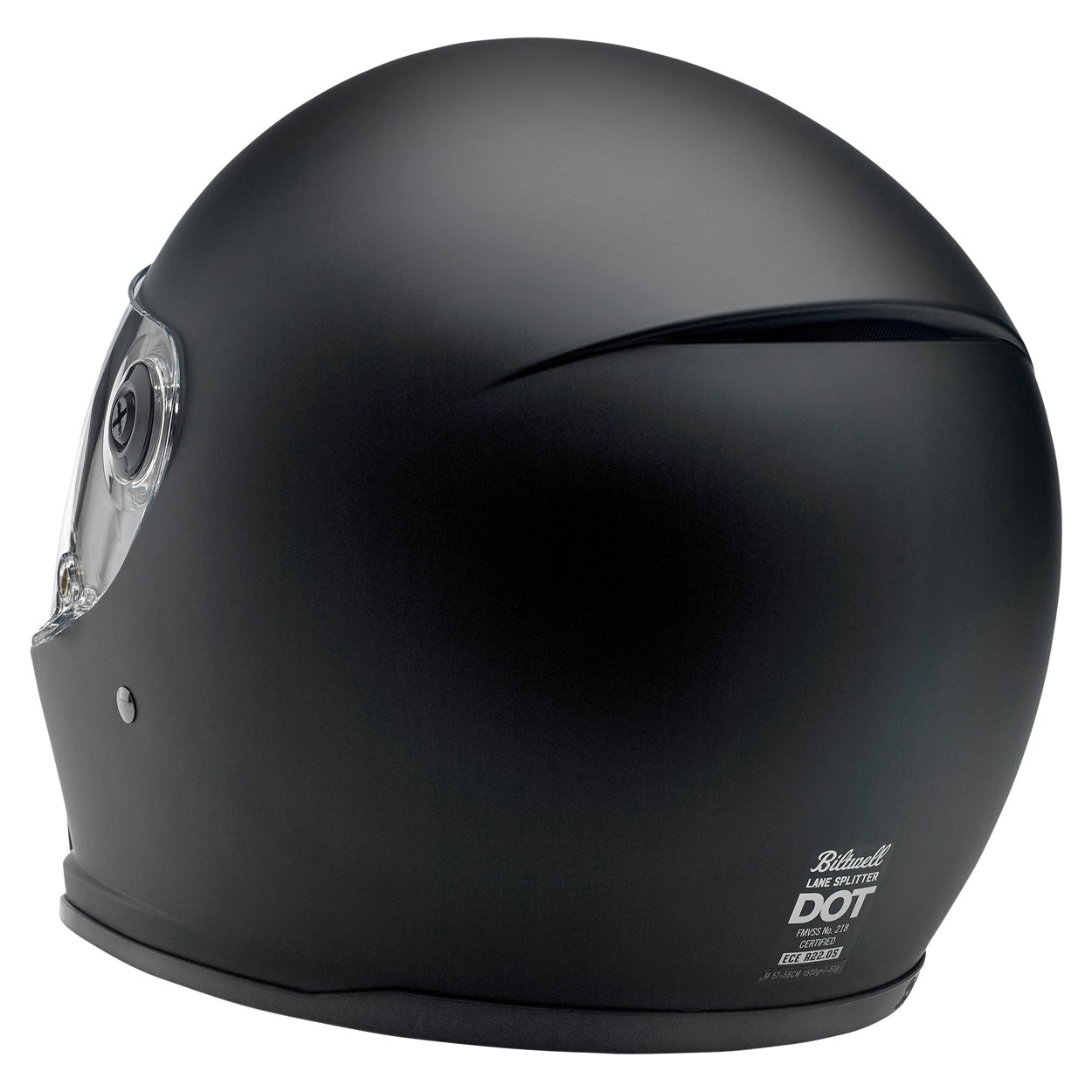 Lane Splitter ECE R22.05 Helmet - Flat Black