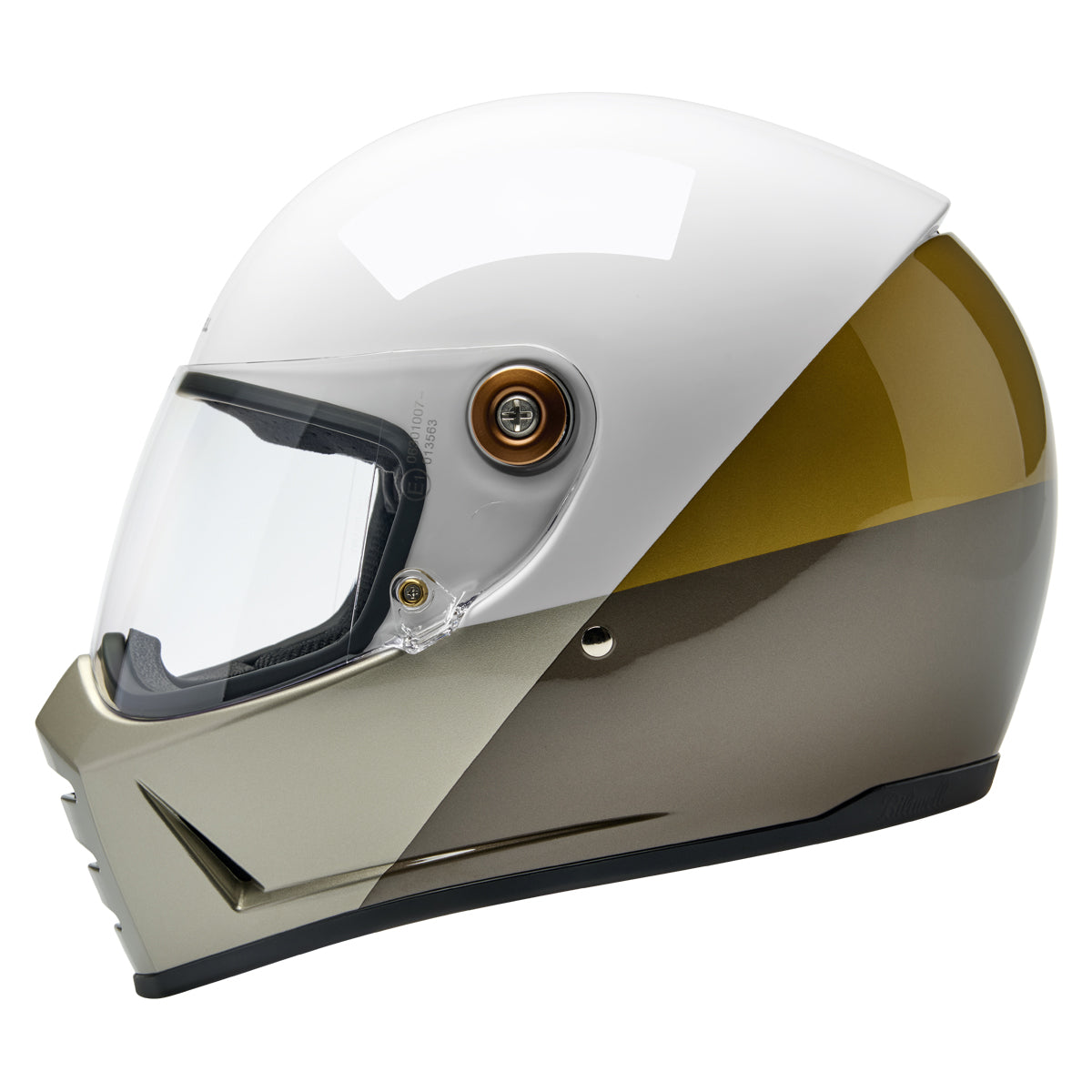 Lane Splitter Helmet - Intersection Gold Silver Bronze