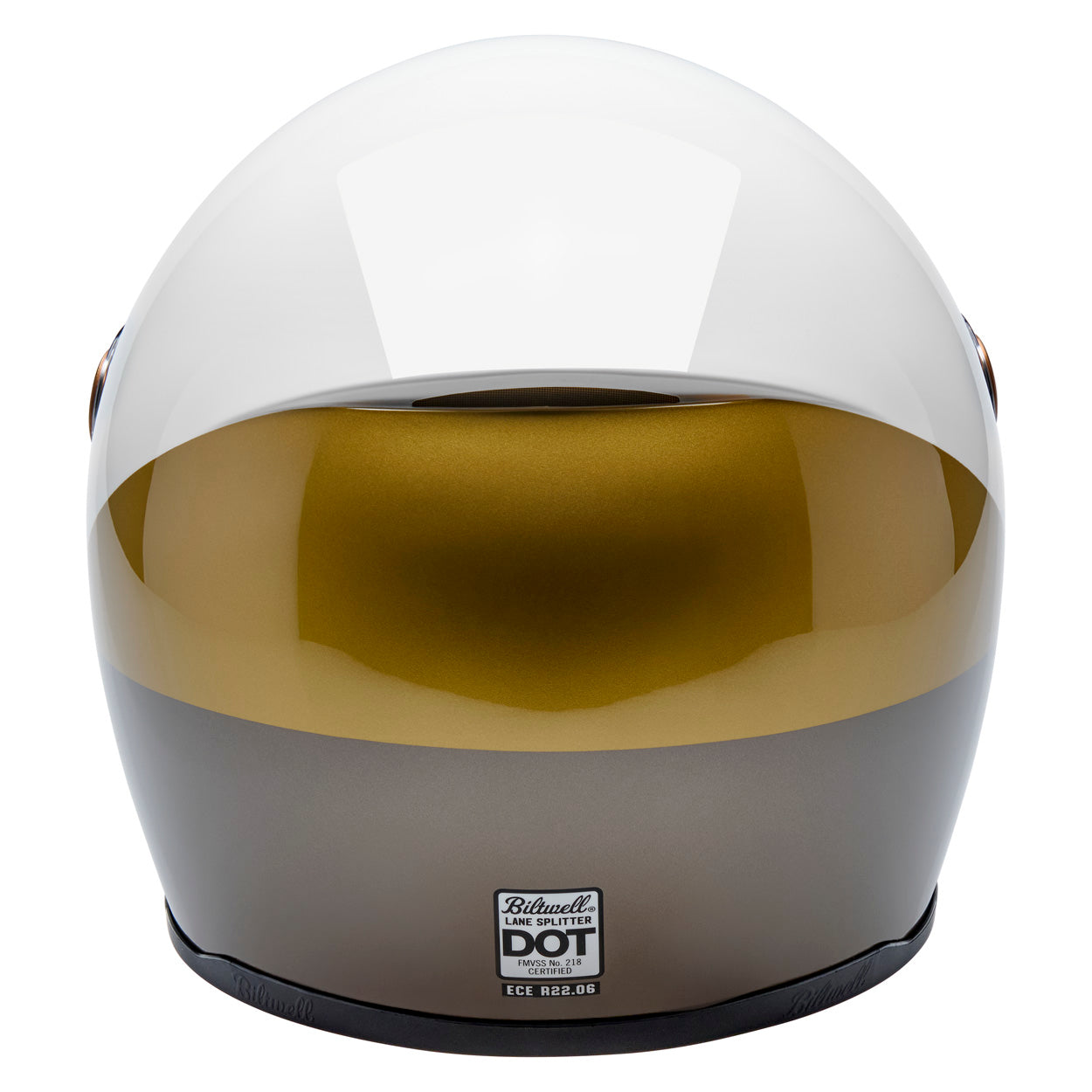 Lane Splitter Helmet - Intersection Gold Silver Bronze