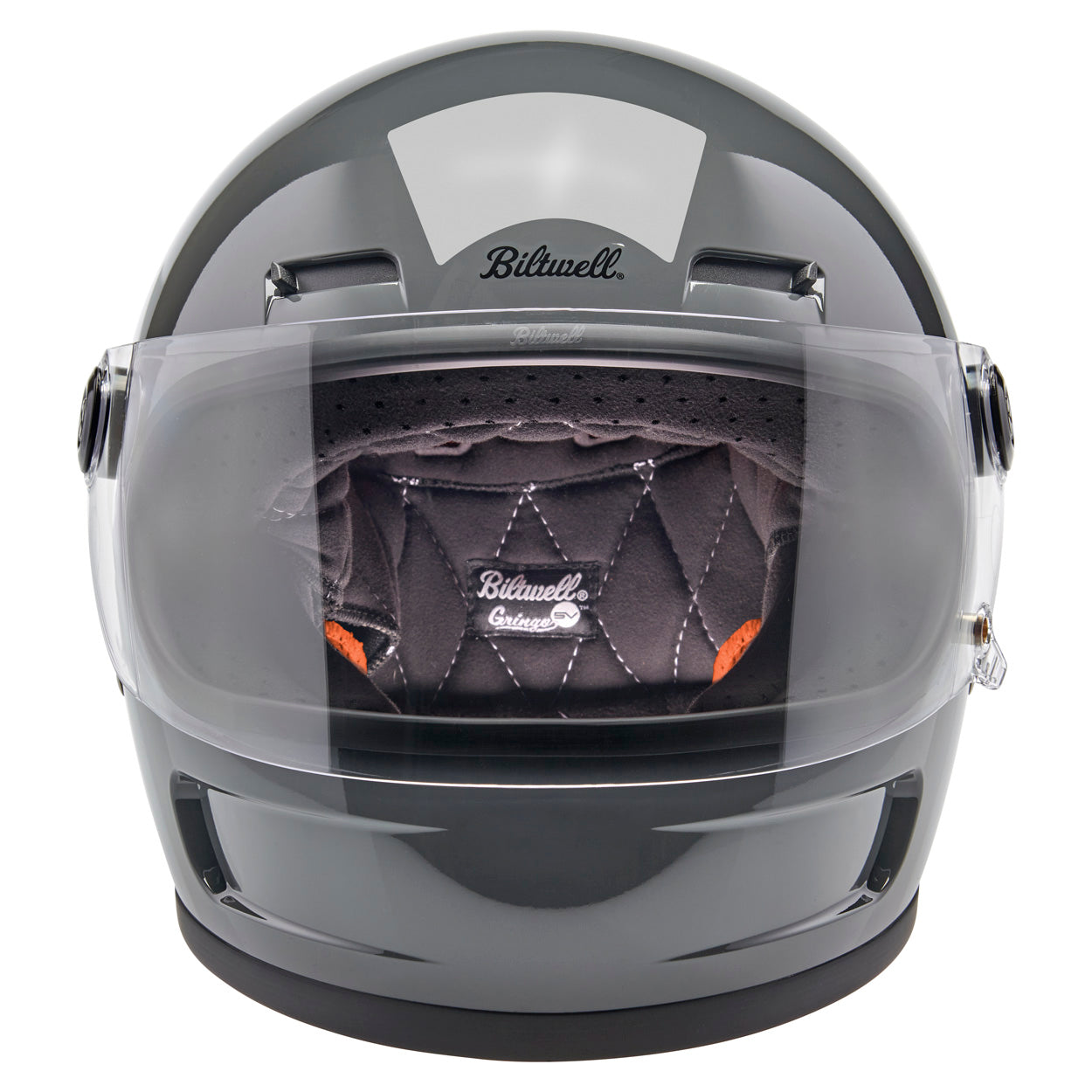 Gringo SV ECE R22.06 Helmet - Gloss Storm Grey