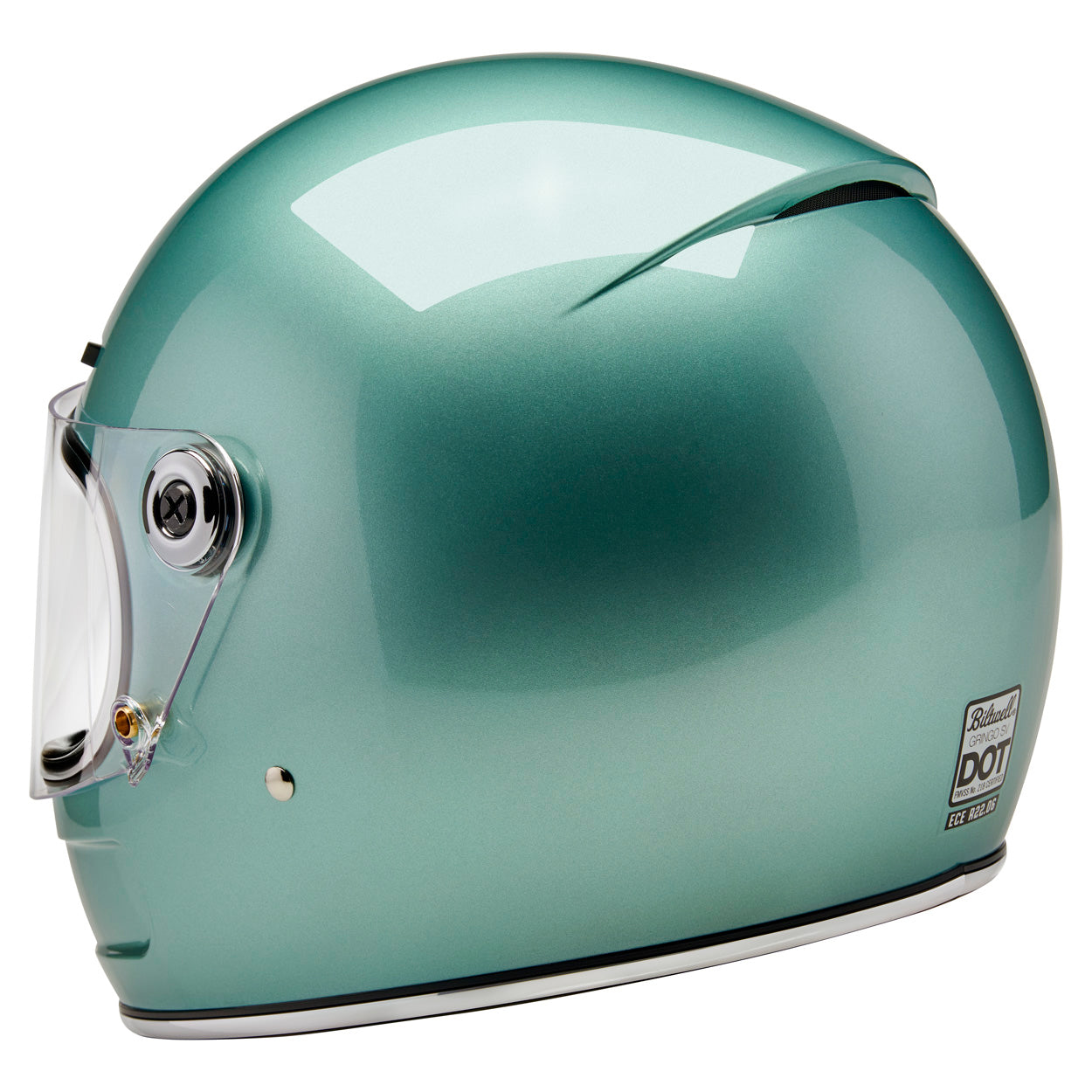 Gringo SV ECE R22.06 Helmet - Metallic Sea Foam