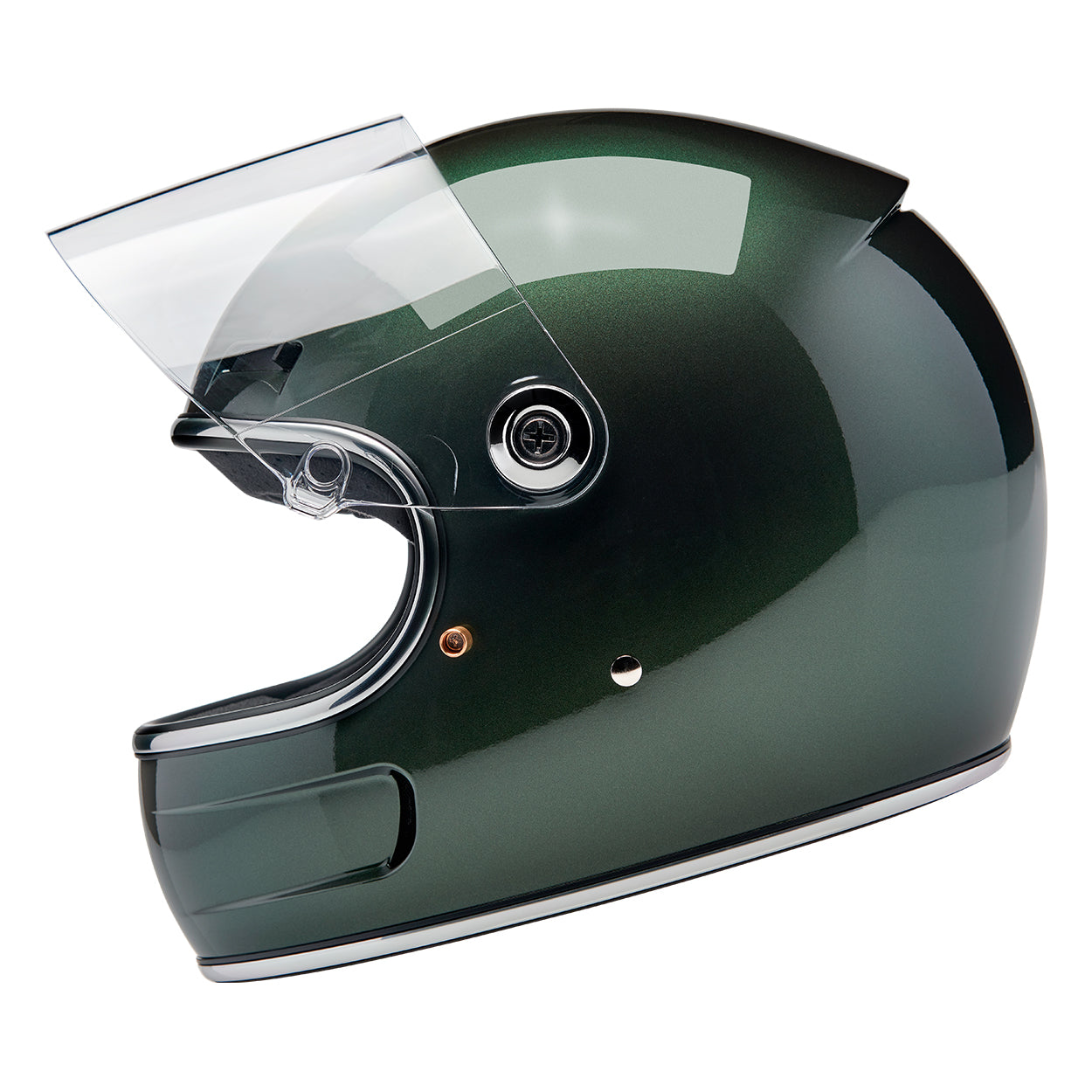 Biltwell Gringo SV Helmet - Metallic Sierra Green - Xs