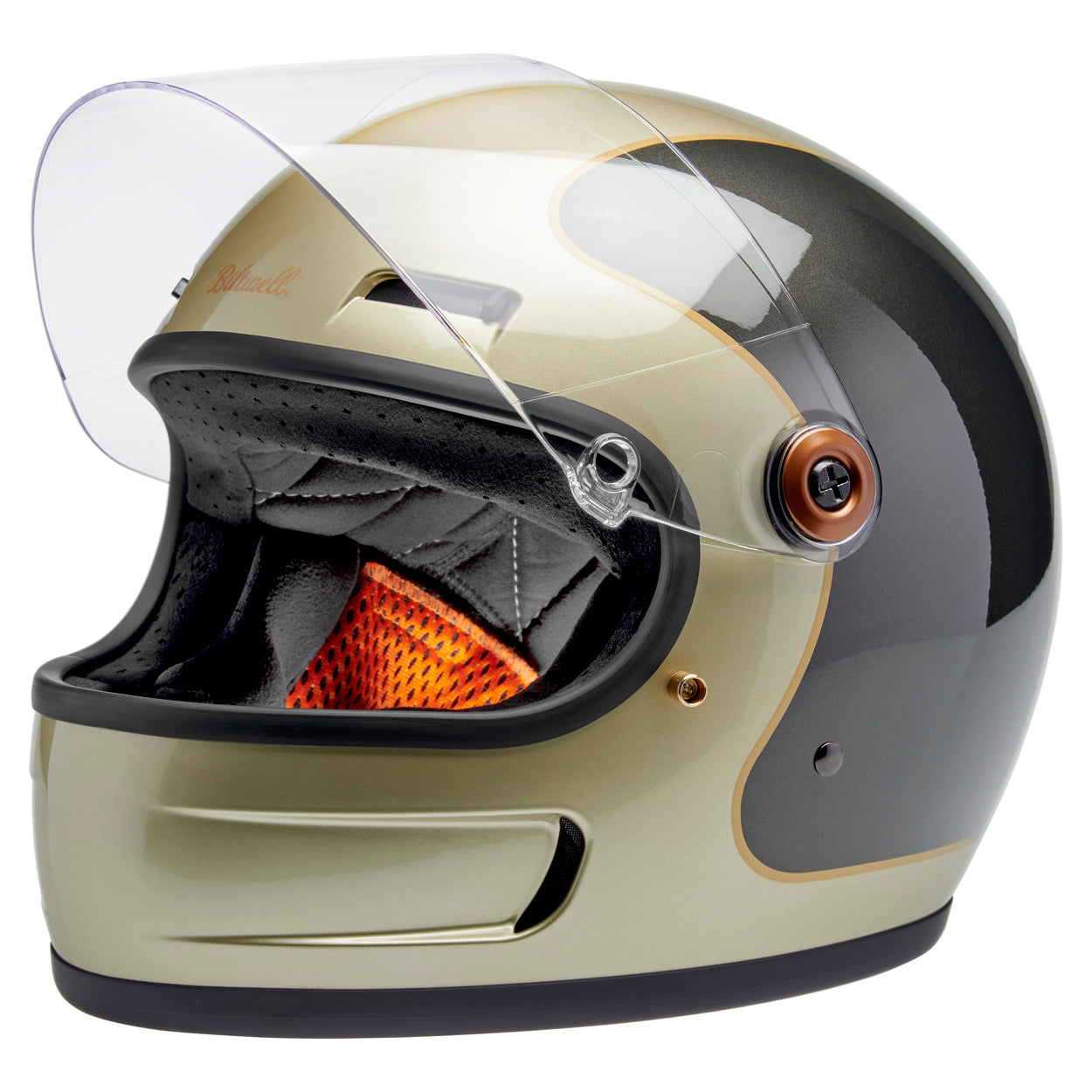 Gringo SV Helmet - Metallic Champagne / Charcoal Tracker
