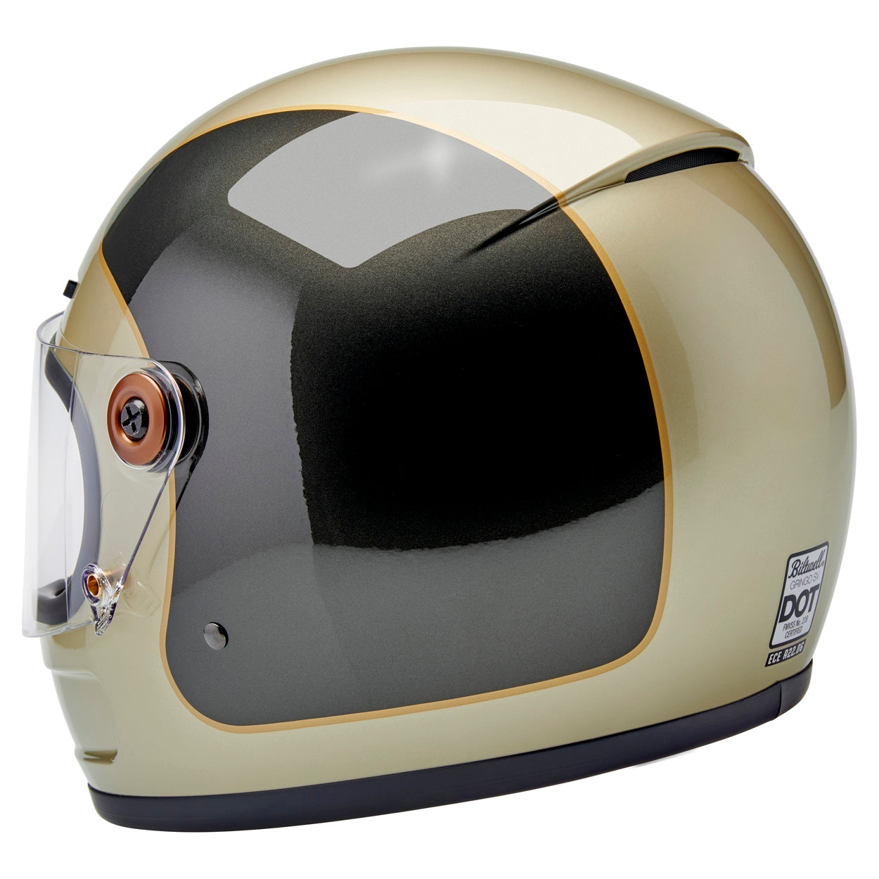 Gringo SV Helmet - Metallic Champagne / Charcoal Tracker