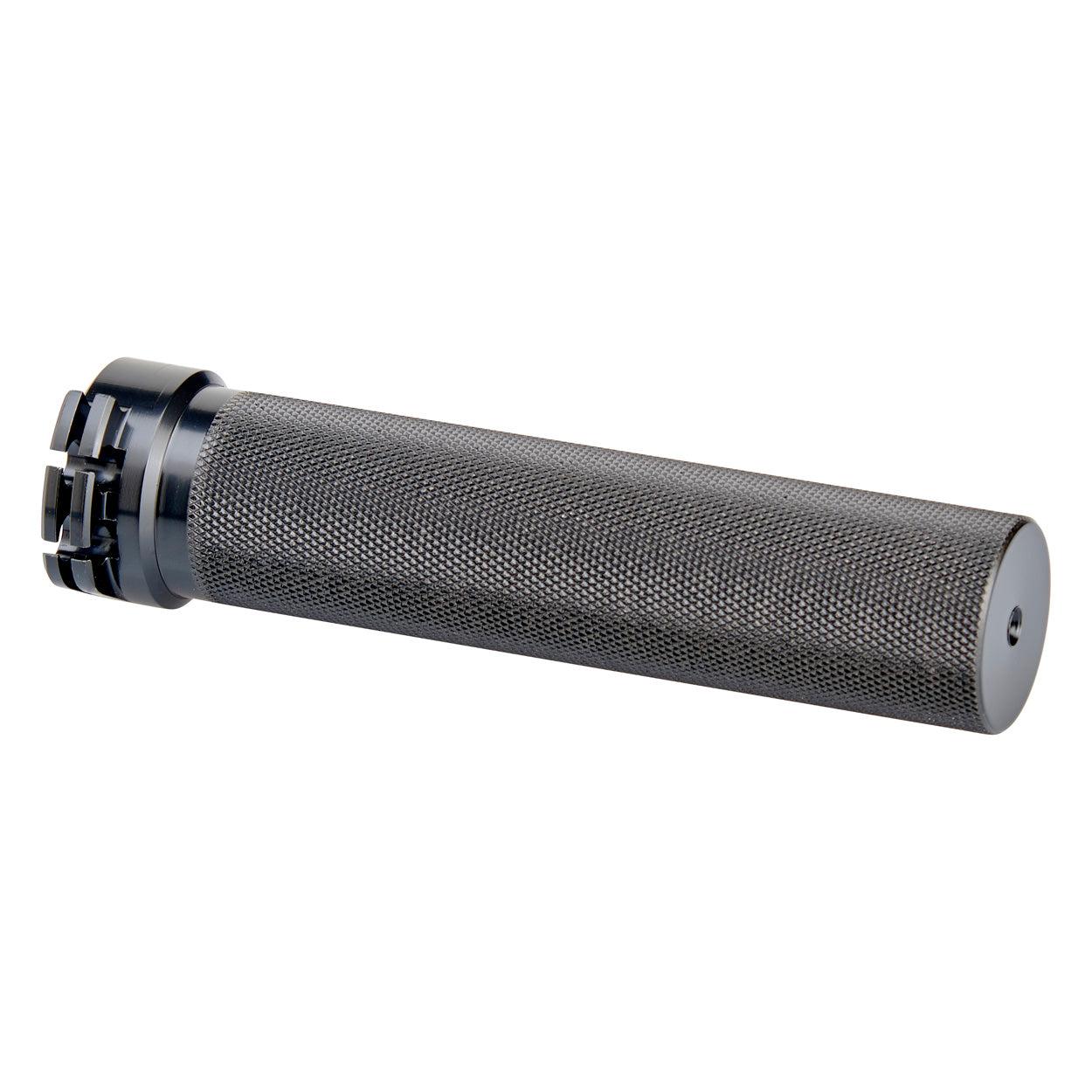 Whiskey Throttle Tube 1" - Black Electroplate