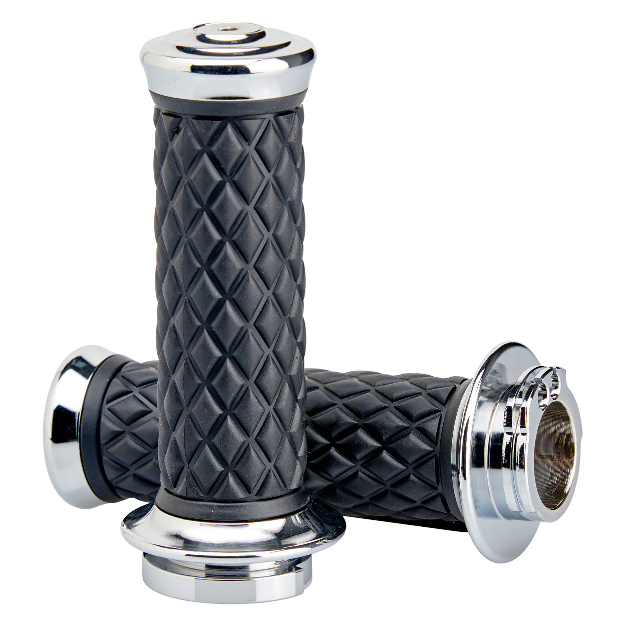 1" AlumiCore For Stock H-D 2-Cable Hand Controls - Chrome