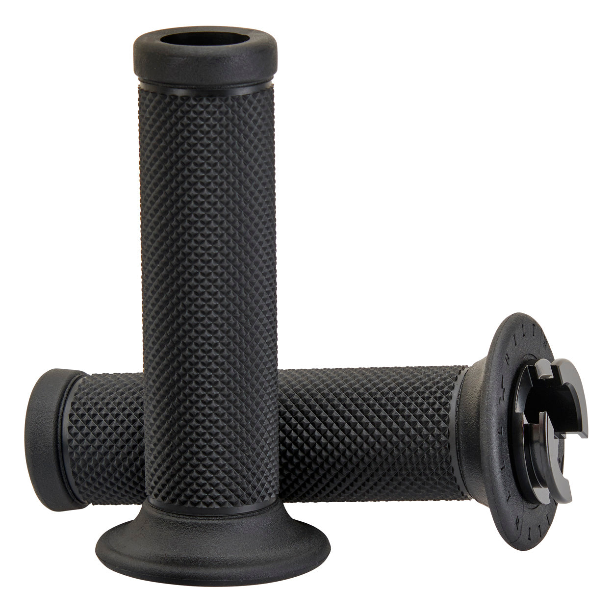 7/8" AlumiCore Grips For '21-Up H-D RA & RH Models - Black Electroplate