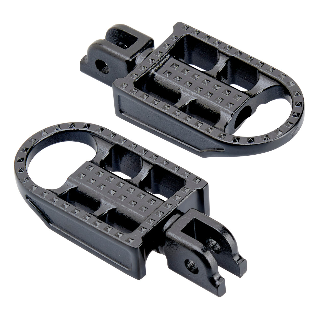 Mushman Foot Pegs HD Rider - Black Electroplate