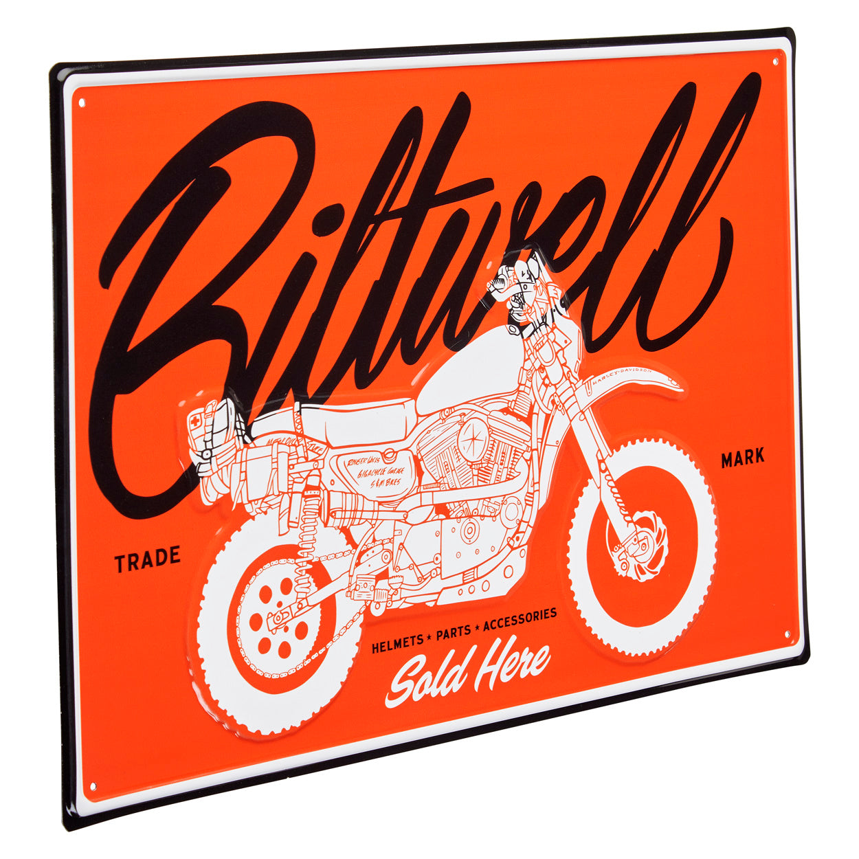 Biltwell Shop Sign - Sold Here