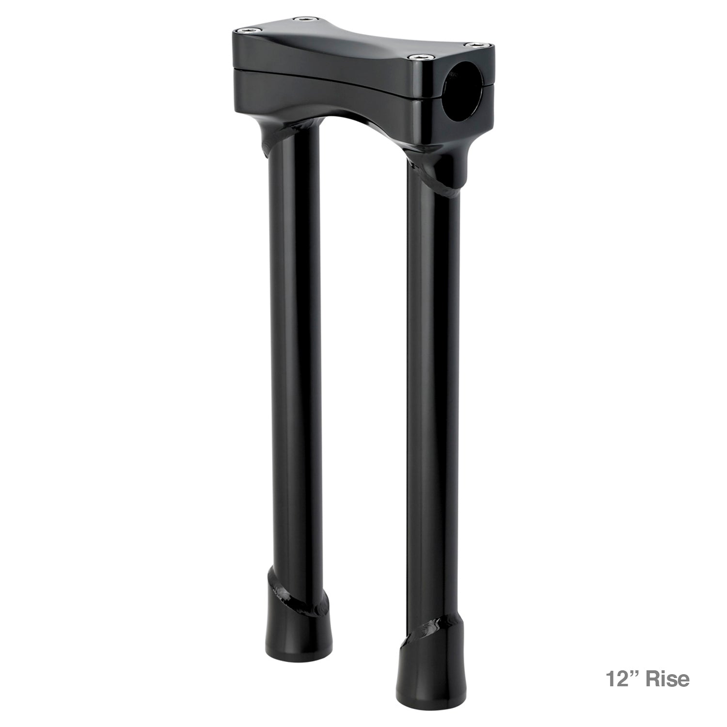 CLOSEOUT Murdock O/S Risers 6" 8" 10" 12" 14" - Black Electroplate
