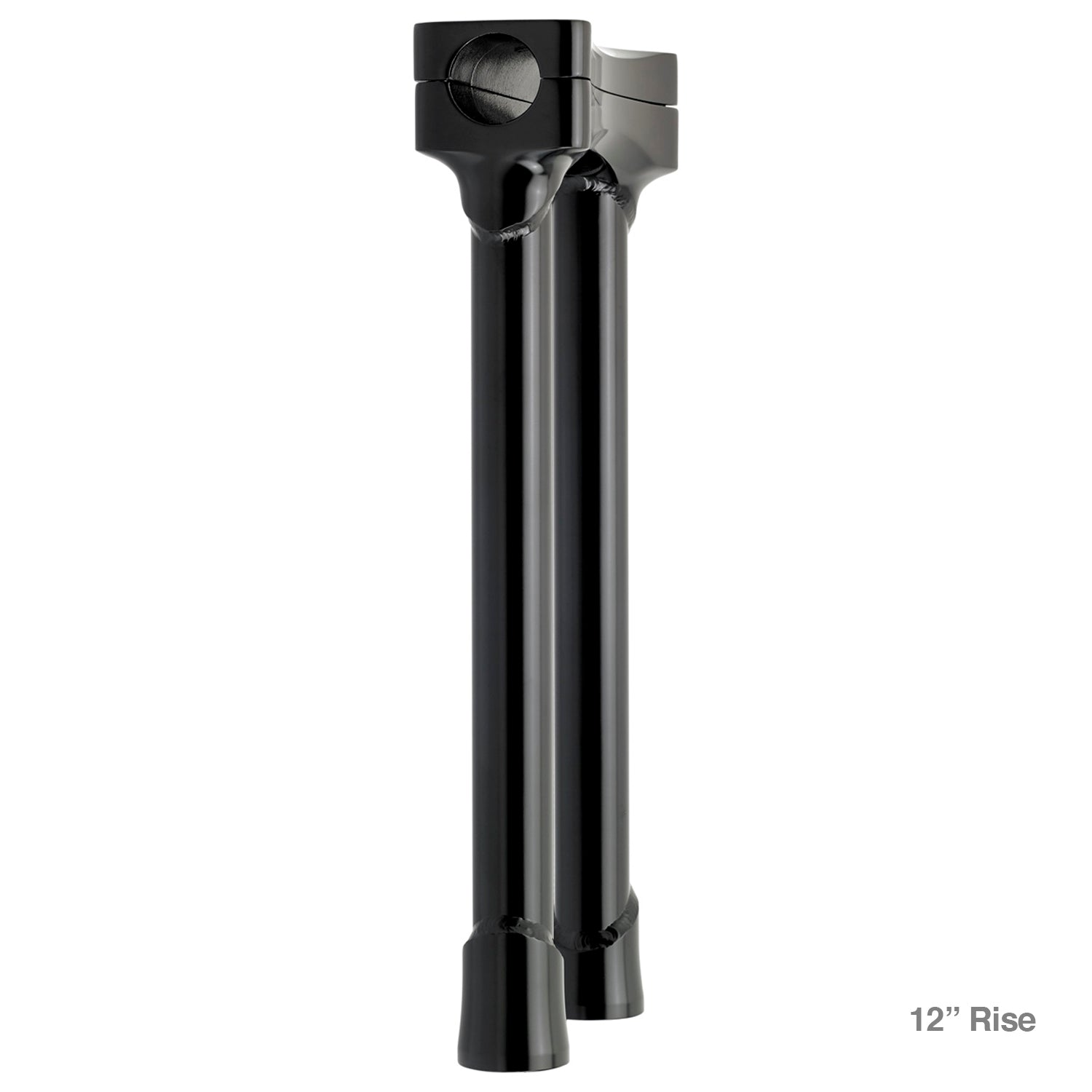 CLOSEOUT Murdock O/S Risers 6" 8" 10" 12" 14" - Black Electroplate