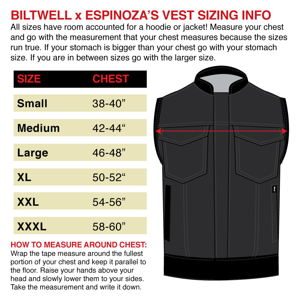 CLOSEOUT Biltwell + Espinoza's Vest