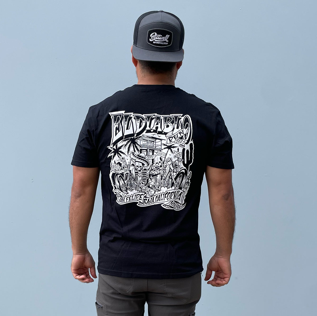 EDR T-Shirt - Black/White