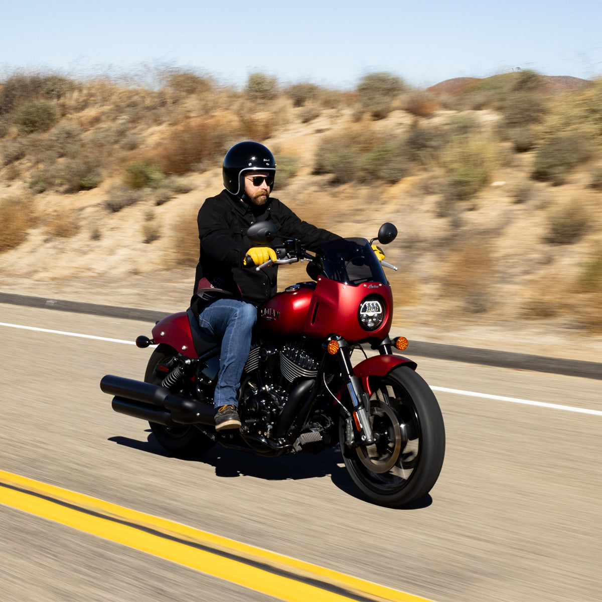 Bonanza Helmet - Gloss Black