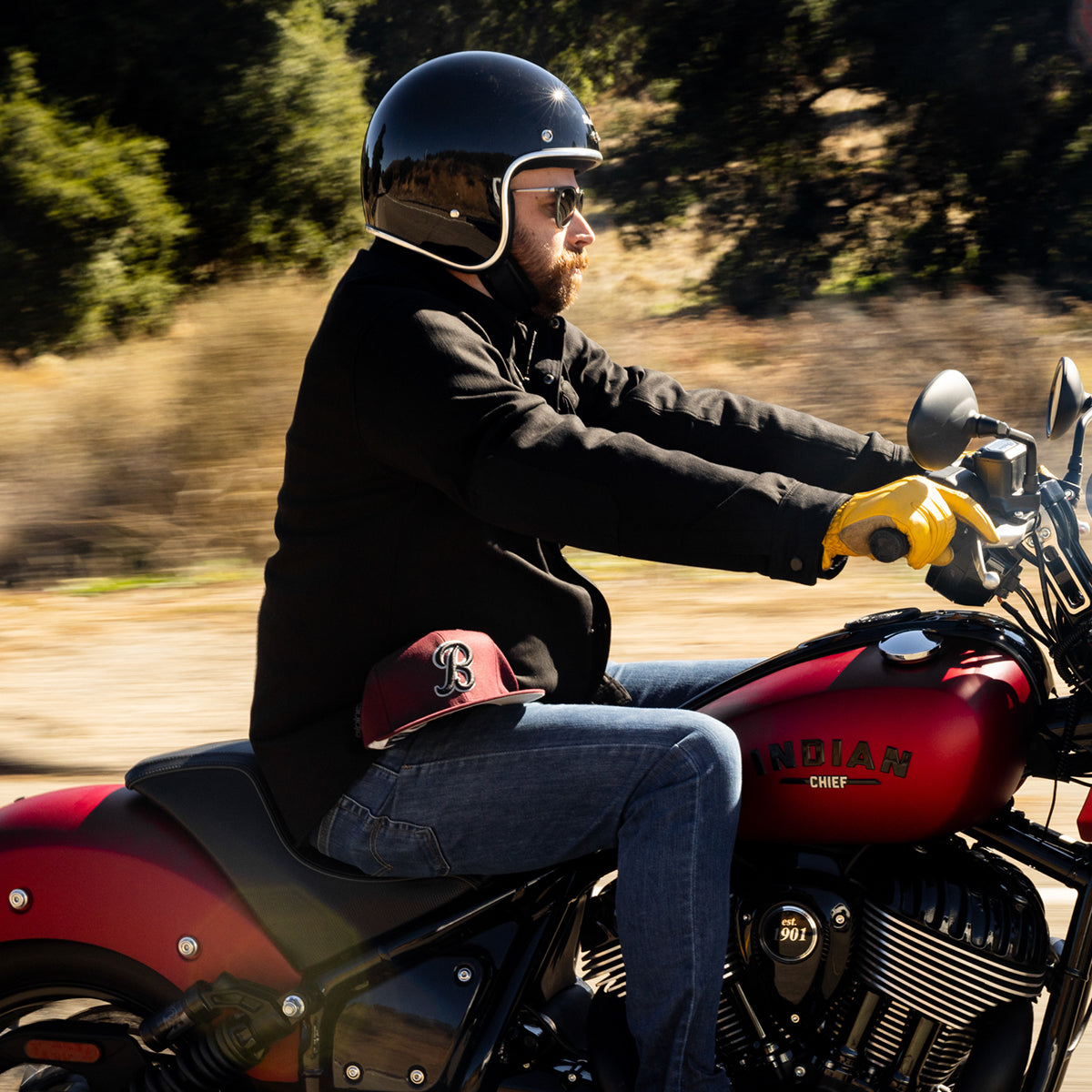 Bonanza Helmet - Gloss Black