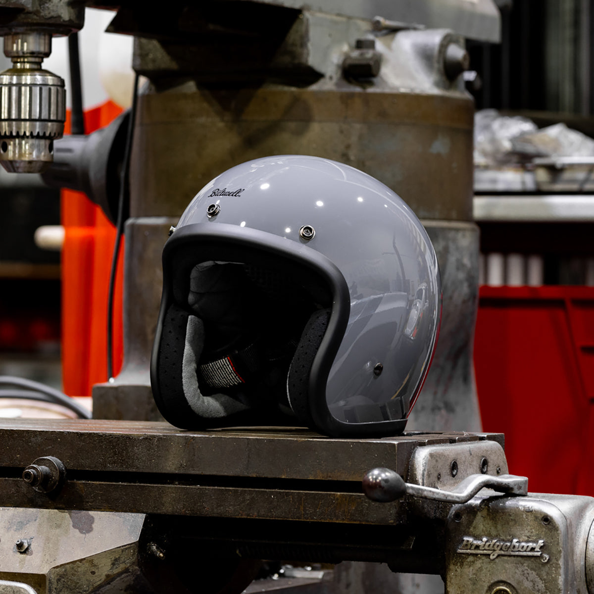 CLOSEOUT Bonanza Helmet - Gloss Storm Grey