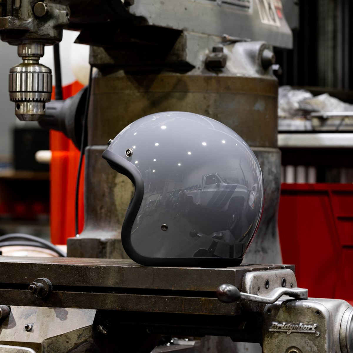 CLOSEOUT Bonanza Helmet - Gloss Storm Grey