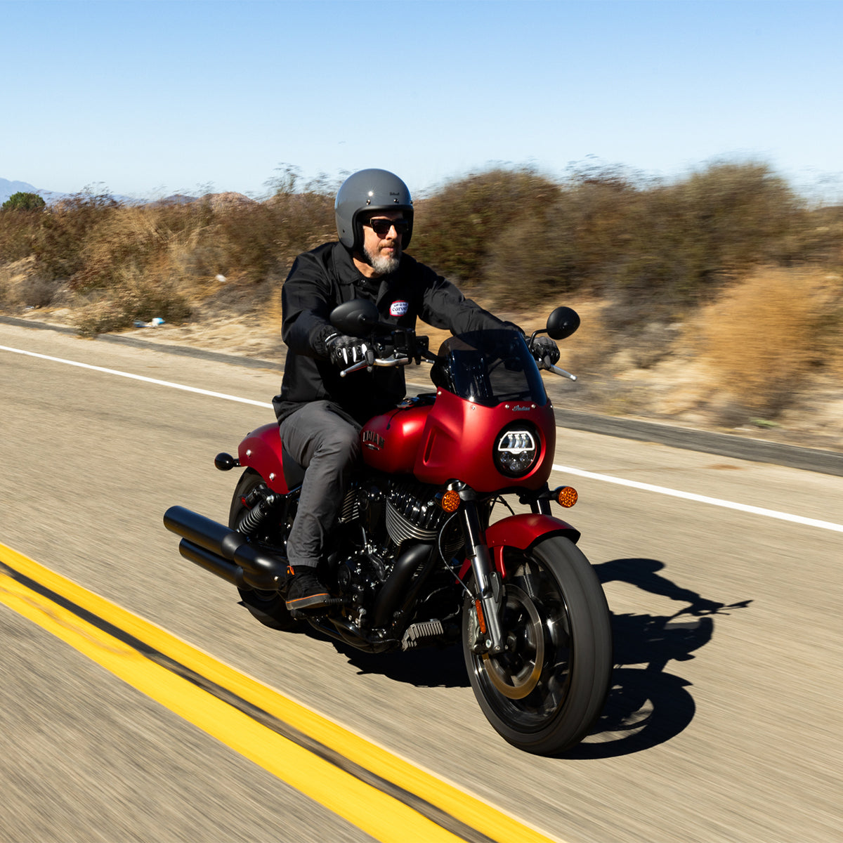 CLOSEOUT Bonanza Helmet - Gloss Storm Grey