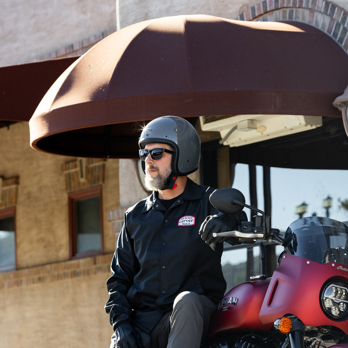 CLOSEOUT Bonanza Helmet - Gloss Storm Grey