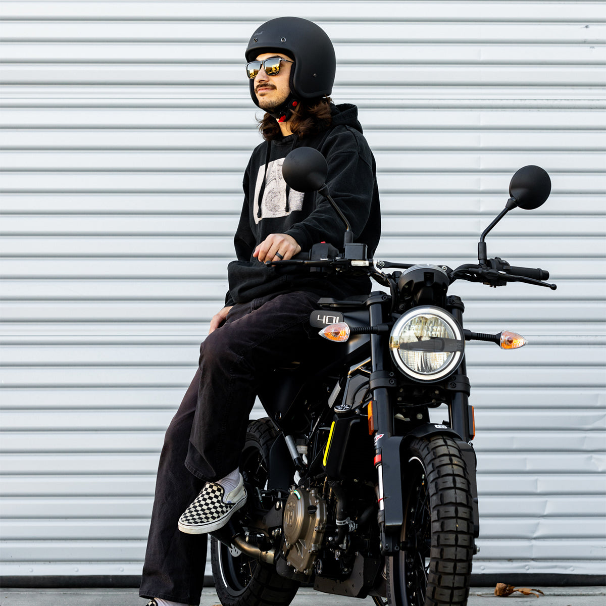 Bonanza Helmet - Flat Black