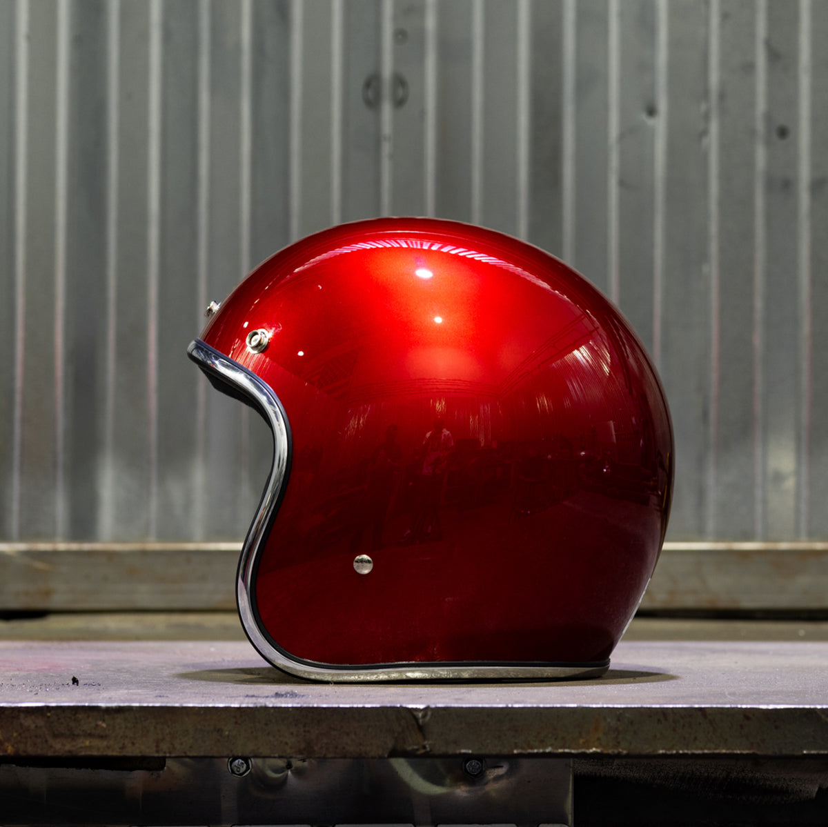 CLOSEOUT Bonanza Helmet - Metallic Cherry Red