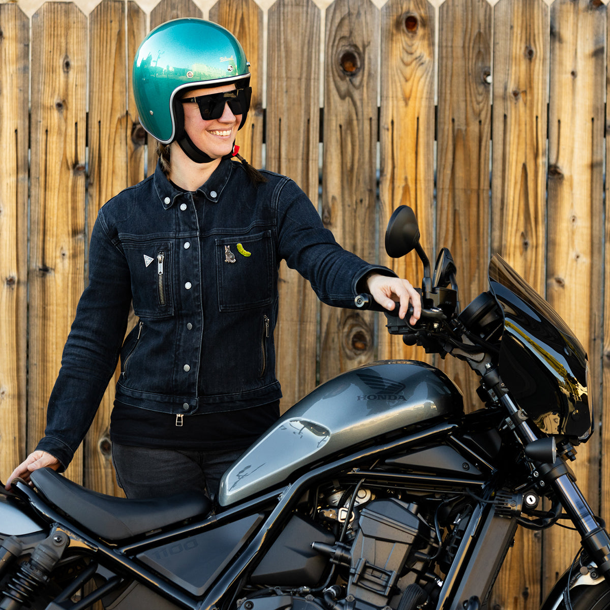 CLOSEOUT Bonanza Helmet - Metallic Catalina